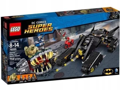 Lego dc krokodyl zabójca 76055 bez figurek!!