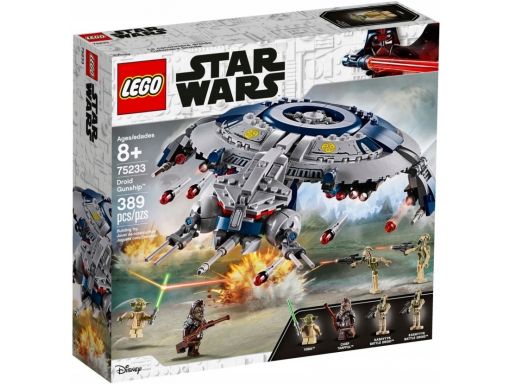 Lego 75233 okręt bojowy droidów bez figurek!