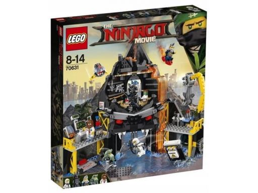 Lego 70631 kryjówka garmadona bez figurek!!