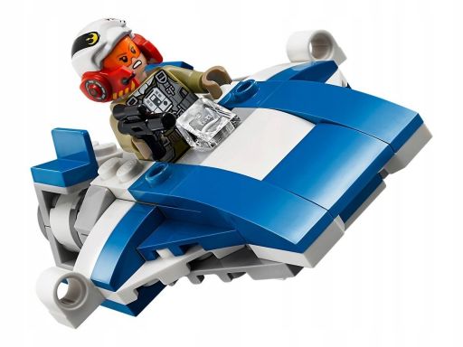 Lego 75196 pilot + a-wing figurka +pojazd!