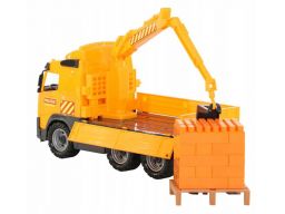 8800 samochód z podnośnikiem volvo+klocki 30 elem