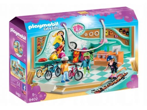 Playmobil 9402 sklep rowerowy i skateboardowy