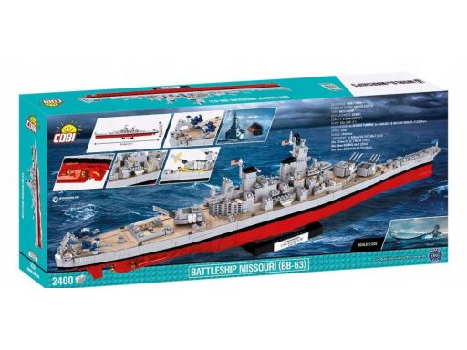 Cobi 3084 world of warships pancernik uss missouri