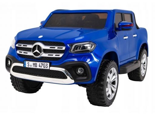 Pojazd mercedes benz x-class mp4 lakierowany niebi