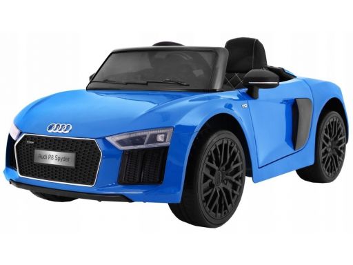 Pojazd audi r8 spyder rs eva 2.4g lakier niebieski