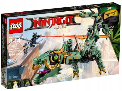 Lego 70612 mechaniczny smok ninja ninjago!