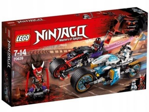 Lego ninjago uliczny wyścig 70639 bez figurek