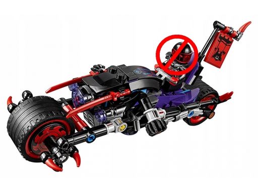 Lego 70639 motocykl pana e pojazd z zestawu!