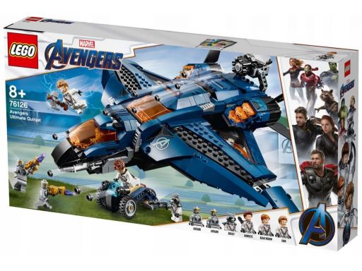 Lego 76126 wspaniały quinjet bez figurek!!