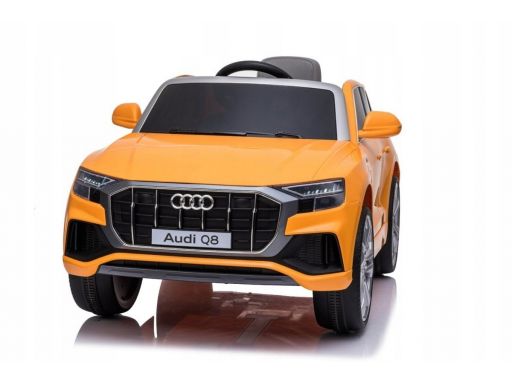 Pojazd audi q8 lift żółty