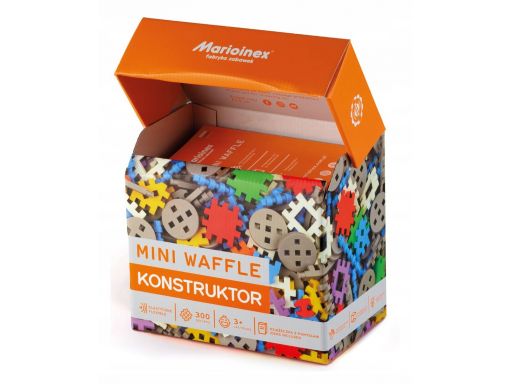 Marioinex klocki wafle mini konstruktor, 300 szt