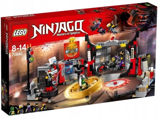 Lego 70640 kwatera główna s.o.g. ninjago!