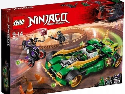 Lego ninjago nocna zjawa 70641 bez figurek!!