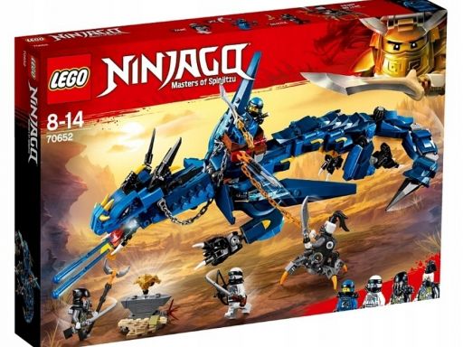 Lego ninjago stormbringer 70652 bez figurek!