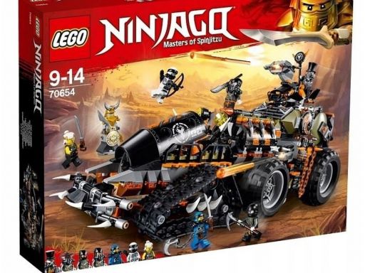 Lego ninjago dieselnauta 70654 7 figurek!!