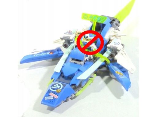 Lego ninjago samolot jaya z zestawu 71709