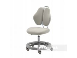 Regulowane krzesło fotel obrotowy pratico ii gray