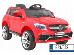 Auto na akumulator mercedes amg gle 63 czerwony