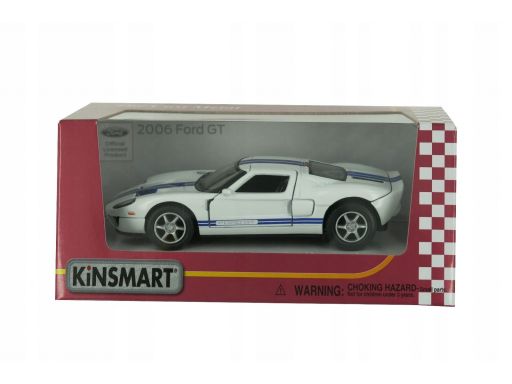 Kinsmart model metalowy 2006 ford gt 1:36