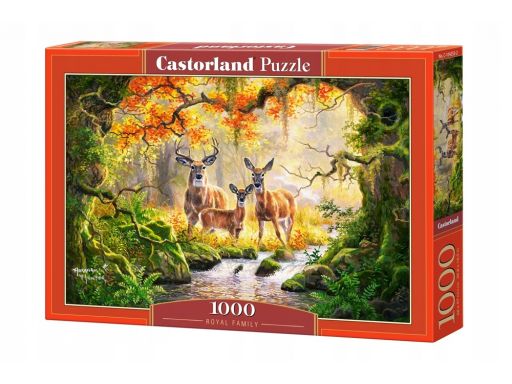Puzzle 1000 royal family jelenie castorland