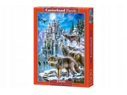 Puzzle 1500 wilki i zamek castor