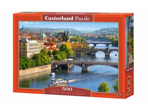 Puzzle 500 view of bridges in prague casto