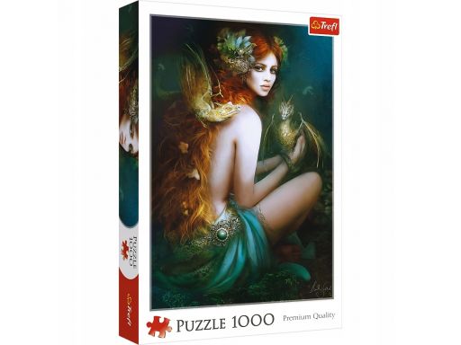 Puzzle 1000 przyjaciółka smoków trefl