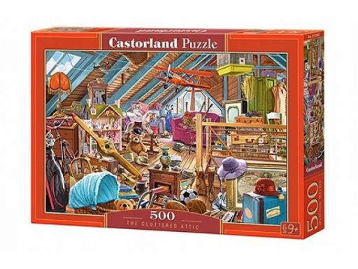 Puzzle 500 the cluttered attic castor