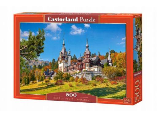 Puzzle 500 castle peles, romania castor