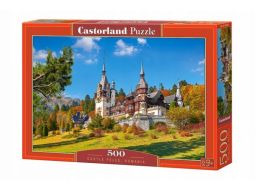 Puzzle 500 castle peles, romania castor