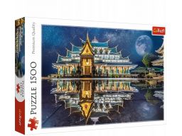 Puzzle 1500 wat pa phu kon tajlandia trefl