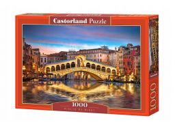 Puzzle 1000 rialto by night most rialto castor