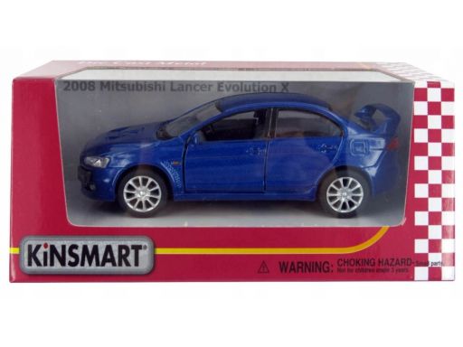 Kinsmart metal mitsubishi lancer evolution x 1:36