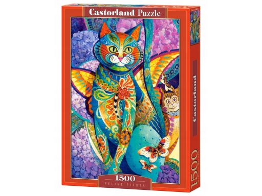 Puzzle 1500 feline fiesta castor