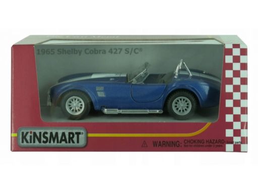 Kinsmart model metal shelby cobra 427 s/c 1:32