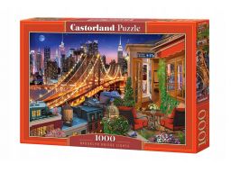 Puzzle 1000 brooklyn bridge lights castor