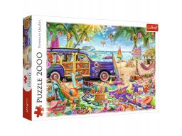 Puzzle 2000 tropikalne wakacje trefl