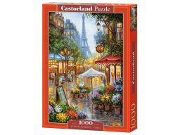 Puzzle 1000 spring flowers paris paryż castorland