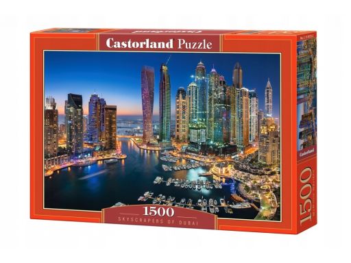 Puzzle 1500 skyscrapers of dubai dubaj castor