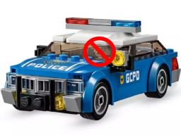 Lego batman radiowóz -policja pojazd z 76120