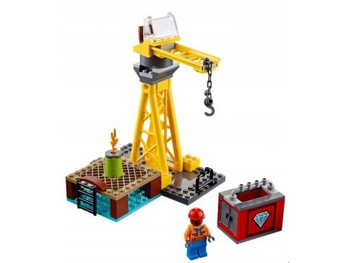 Lego 76134 dock worker + dźwig z zestawu!!