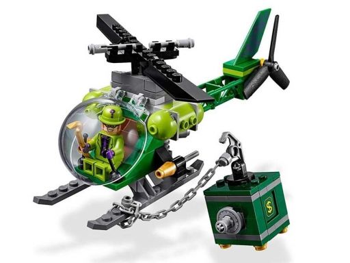 Lego 76120 riddler + helikopter fig. +pojazd