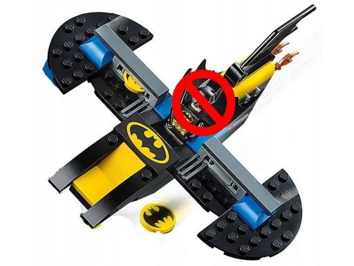 Lego figurka batwing samolot z zestawu 10753