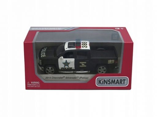 Kinsmart metalowy 2014 chevrolet silverado 1:46