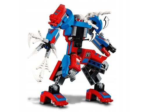 Lego spiderman pajęczy mech robot z 76115