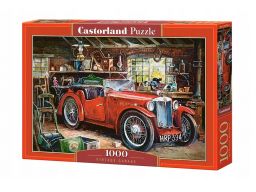 Puzzle 1000 vintage garage stary warsztat castor