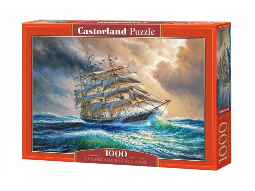 Puzzle 1000 sailing against all odds statek castor