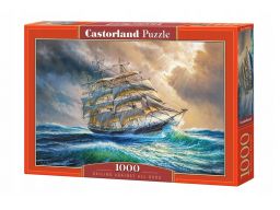 Puzzle 1000 sailing against all odds statek castor