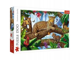 Puzzle 1500 odpoczynek wśród drzew trefl