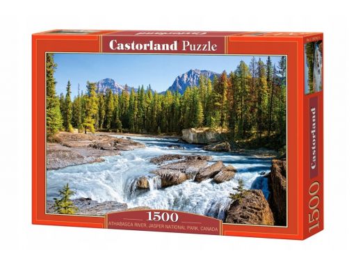 Puzzle 1500 jasper national park canada castor